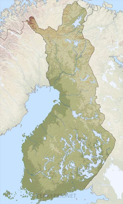 Finnország felszíne